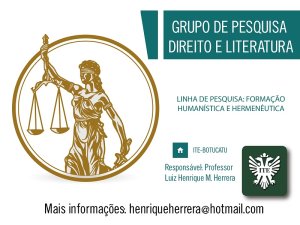 Direito e Literatura: grupo retoma atividades nesta sexta