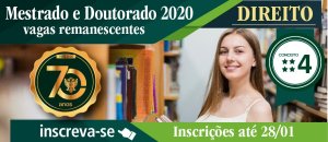 ITE oferece vagas remanescentes para o mestrado e doutorado em Direito