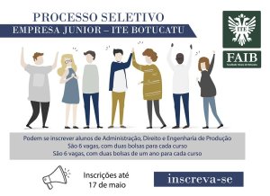 ITE Botucatu abre processo seletivo para Empresa Junior