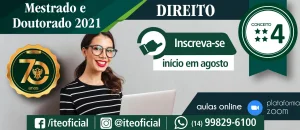 ITE abre inscries para o mestrado e doutorado em Direito 
