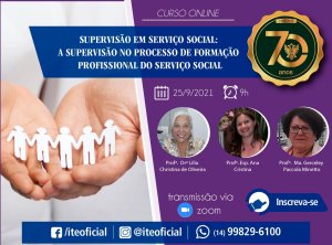 S�bado tem curso de supervis�o em Servi�o Social