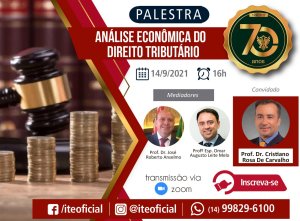 Direito Tribut�rio ser� tema de palestra�nesta ter�a