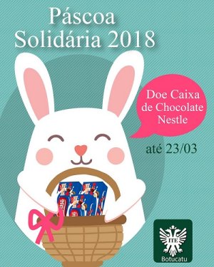 P�scoa Solid�ria arrecada bombons para o Nutras, em Botucatu