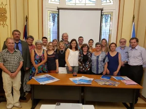 Trabalho de Iteana  apresentado com destaque em conferncia na capital cubana