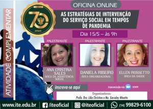 Oficina ensinar� estrat�gias de interven��o do Servi�o Social na pandemia