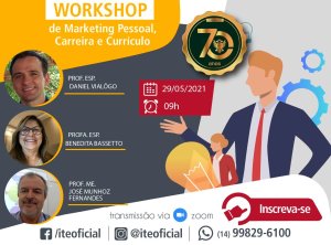 Workshop d� dicas de marketing pessoal e curr�culo
