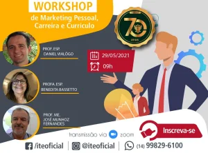 Workshop d dicas de marketing pessoal e currculo