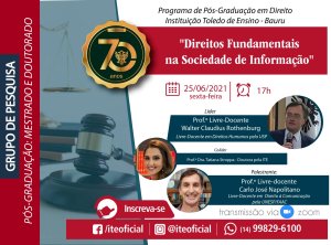 Grupo de pesquisa sobre direitos fundamentais na sociedade de informa��o realiza encontro nesta sexta