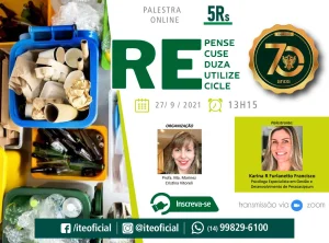 Palestra detalhar os5Rs nesta segunda