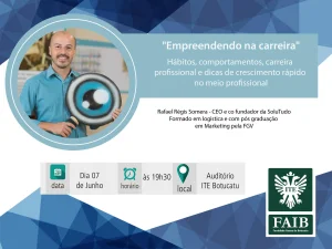 Botucatu recebe palestra com diretor da rede SoluTudo