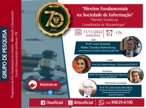 Palestra debate os direitos sociais na Constitui��o de Mo�ambique