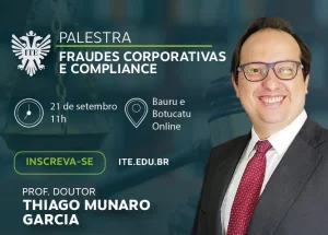 Palestra detalha as fraudes corporativas