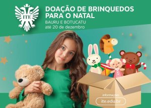 Campanha de Natal da ITE arrecada brinquedos