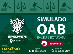 Parceria ITE/Damsio realiza simulado preparatrio para o Exame de Ordem