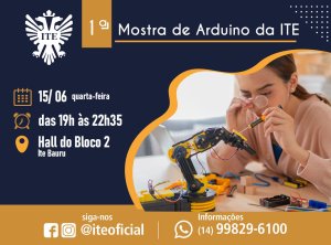 'I Mostra de Arduino' acontece nesta quarta