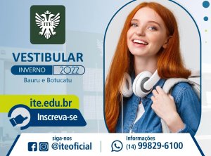 ITE abre inscri��es para o Vestibular de Inverno