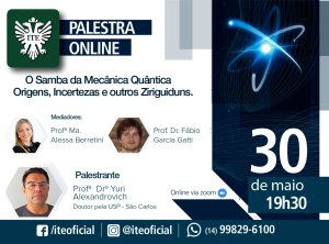 Palestra abordar� a mec�nica qu�ntica