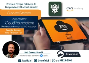 Curso de extenso ensina sobre a&nbsp;AWS&nbsp;