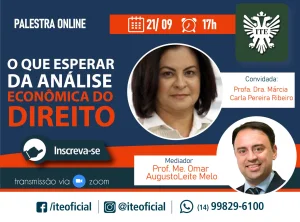 Anlise econmica do Direito  tema de palestra&nbsp;