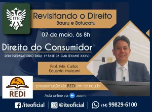 Redi: sbado tem&nbsp;Direito do Consumidor