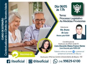 Palestra destaca as medidas provis�rias&nbsp;