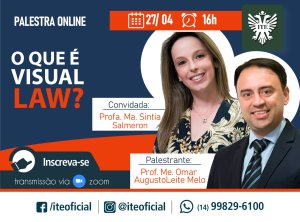 Visual law ser� tema de palestra nesta quarta&nbsp;