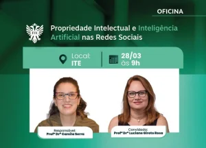 Oficina ensina sobre Propriedade Intelectual e IA nas redes sociais