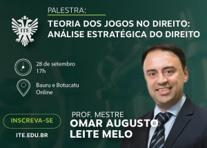 Palestra desvenda a 'Teoria dos Jogos' nesta ter�a