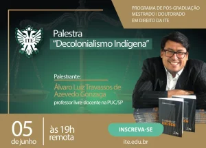 Professor convidado palestra sobre 'Decolonialismo Indgena'