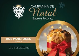 Campanha de Natal arrecada panetone em Bauru e Botucatu at� o dia 19/12