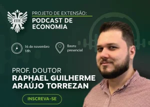 Podcast de Economia  tema de projeto de extenso