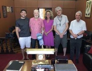 No Dia do Advogado, ITE recebe visita de veterano das primeiras turmas