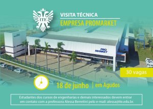 Visita t�cnica levar� � empresa ProMarket