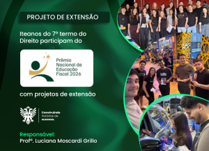 Iteanos do 7� termo do Direito participam de Pr�mio Nacional de Educa��o Fiscal