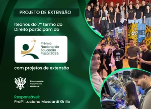 Iteanos do 7� termo do Direito participam de Pr�mio Nacional de Educa��o Fiscal