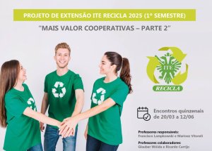 Extens�o: 'Mais Valor Cooperativas' tem programa��o para o segundo semestre