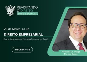 Redi: s�bado tem Direito Empresarial