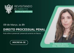 S�bado tem Direito Processual Penal no Redi