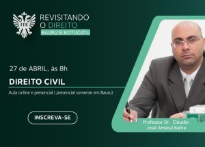 Direito Civil � o tema do Redi deste s�bado