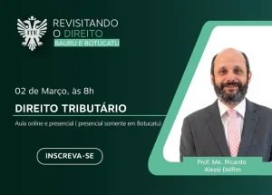 Redi destaca o Direito Tributrio neste sbado
