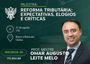 Palestra destaca a Reforma Tribut�ria