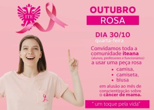 ITE realiza a��o pelo Outubro Rosa nesta quarta