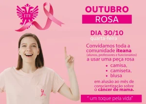 ITE realiza ao pelo Outubro Rosa nesta quarta