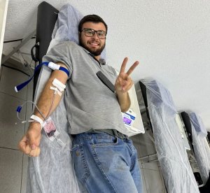 Sangue bom: iteanos doam sangue em prol do HAC