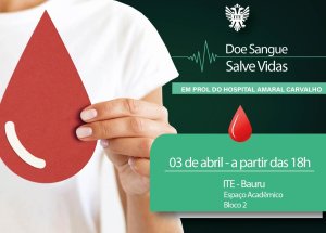 Doe sangue e salve vidas!