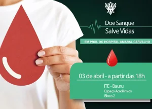 Doe sangue e salve vidas!