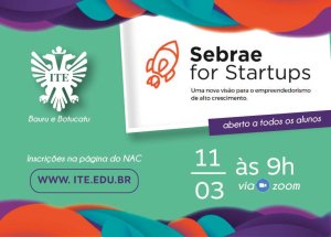 Atividade complementar contempla lan�amento do 'Sebrae for Startups'