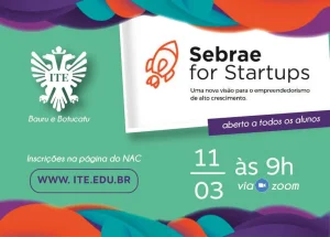 Atividade complementar contempla lanamento do 'Sebrae for Startups'