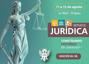 Semana Jur�dica traz ciclo de palestras com egressos
