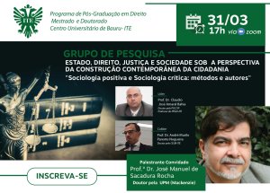 Palestra destaca as sociologias positiva e cr�tica